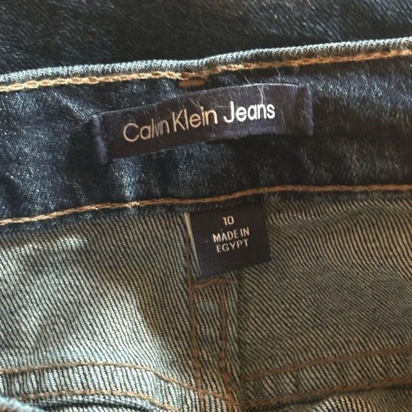 NWT Calvin Klein Women’s Dark Blue Size 10 Jeans - Picture 6 of 6